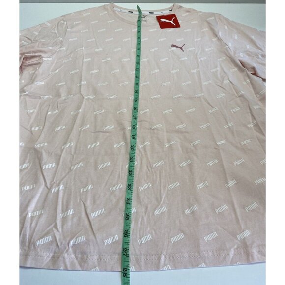 Women's Puma XL Pink and White Logo T-Shirt - Brand New, Stylish and Comfortable - Picture 4 of 10